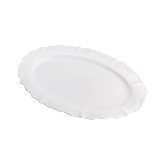 Travessa de Porcelana Fancy Oval - DoceLar Loja