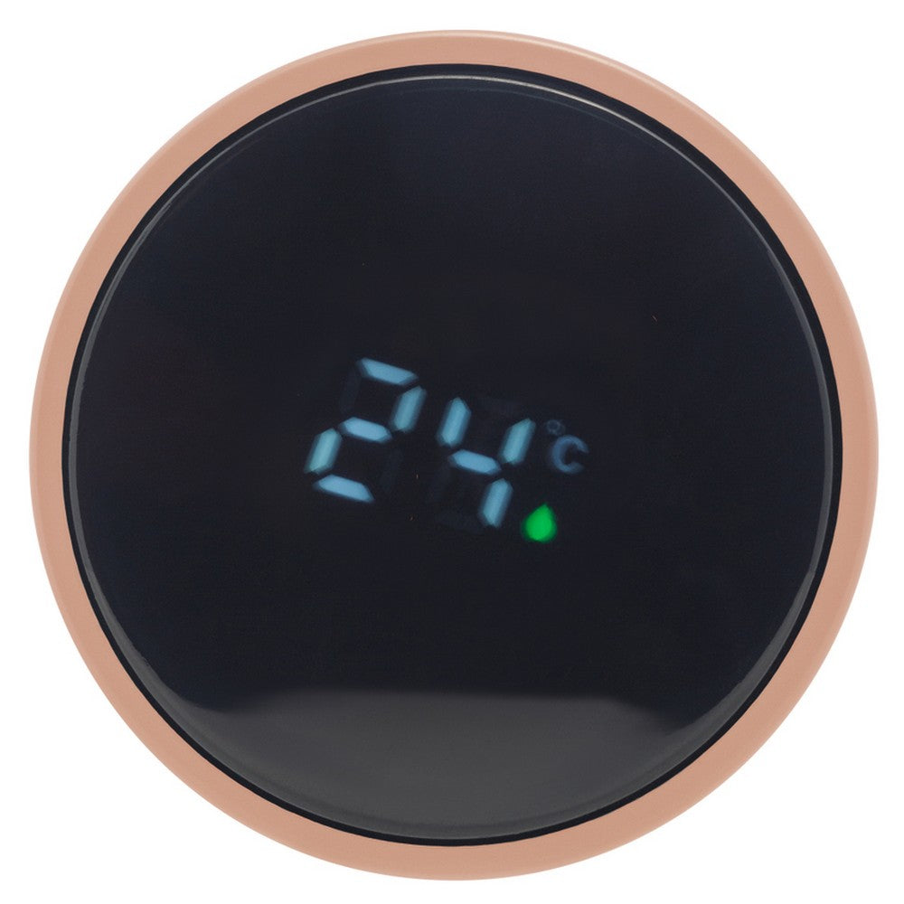 Garrafa Térmica com Termômetro Led-Rosé - DoceLar Loja