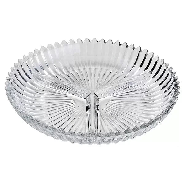 PETISQUEIRA C/3 DIVISORIAS DE CRISTAL RENAISSANCE 22X3,5CM