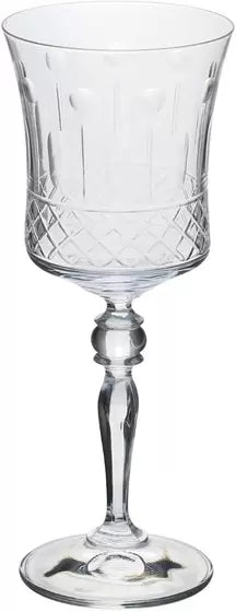 Cj 6 Taças Lapidado p/Água Grace 300ml - DoceLar Loja