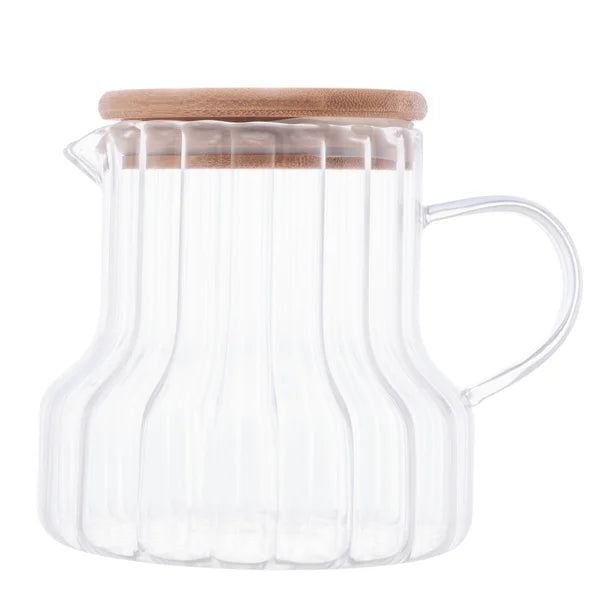 Jarra Borossilicato com Tampa Bambu Classic 500ML