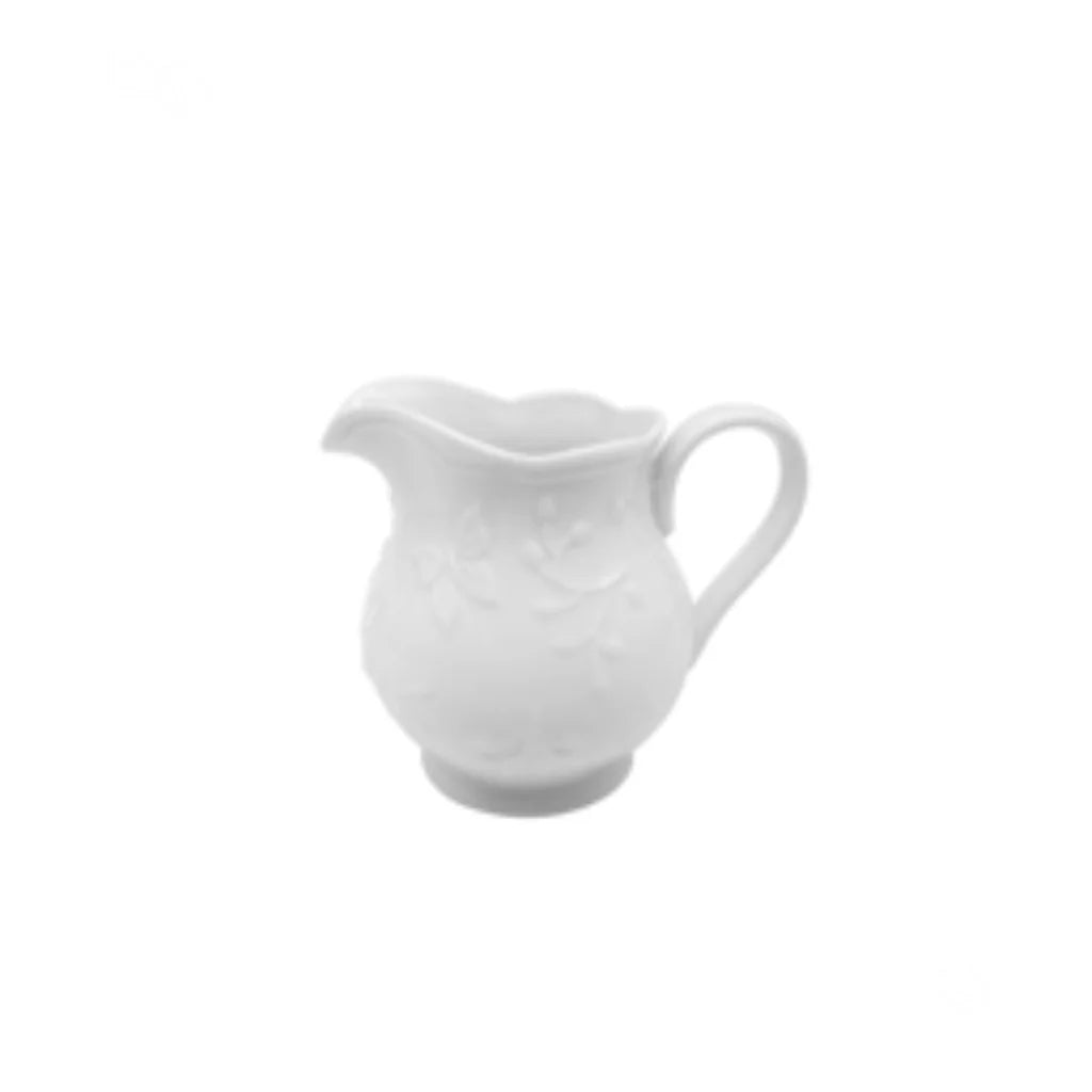 LEITEIRA DE PORCELANA NEW BONE BUTTERFLY FLOWER