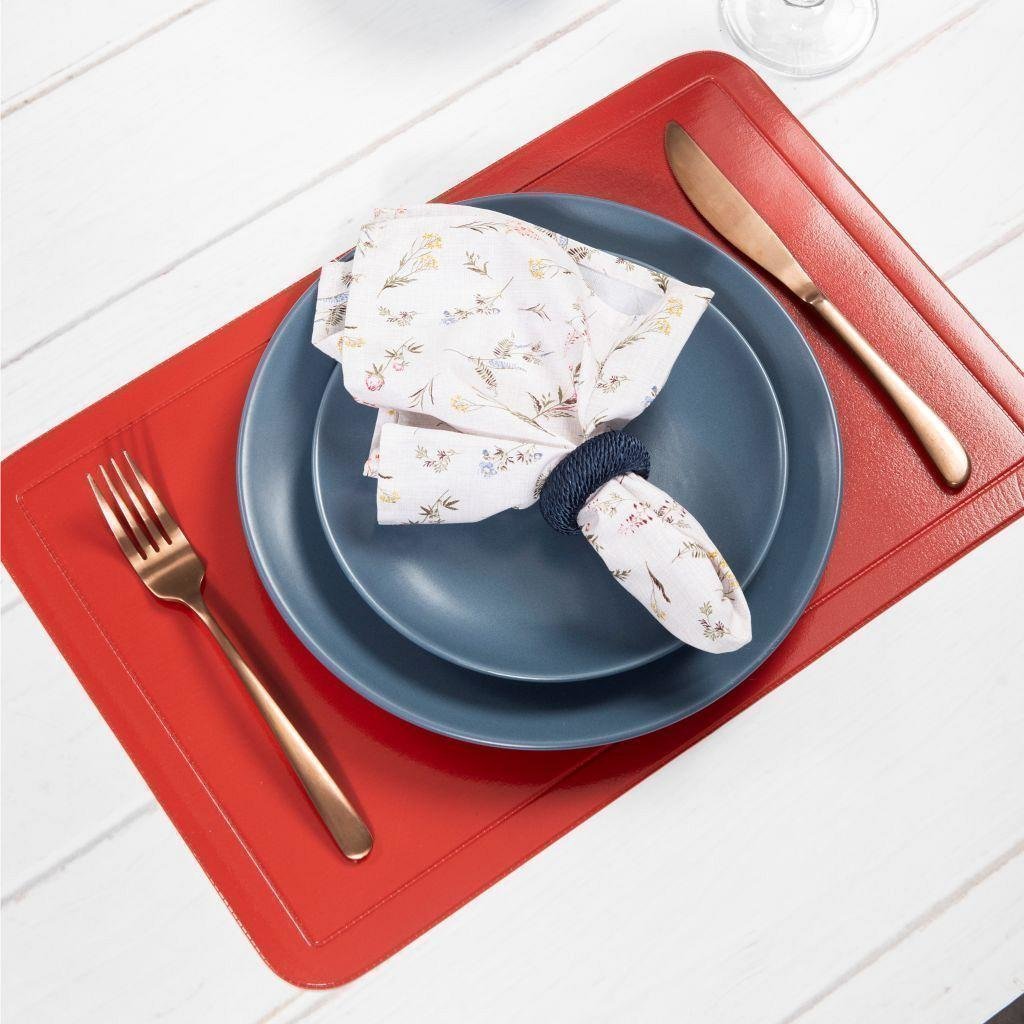 Argola de Guardanapo Rayon 4 peças Marinho - DoceLar Loja