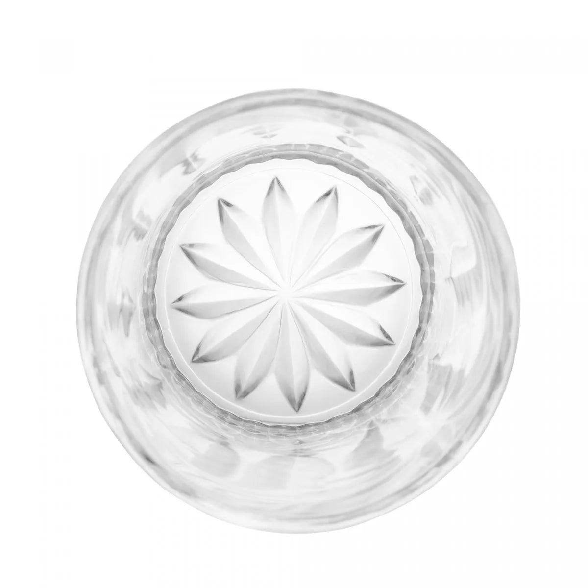 Conjunto 6 Copos Altos de Cristal Palm Tree 360ml - DoceLar Loja