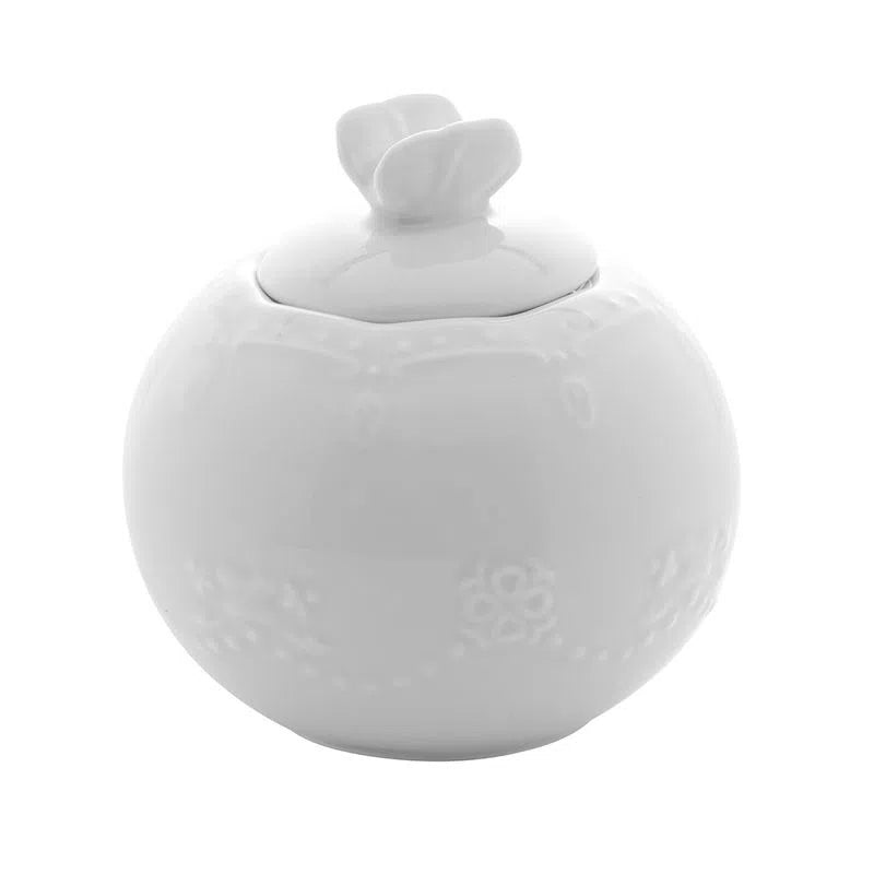 Jogo P/ Chá Butterfly 3 Peças Porcelana - DoceLar Loja