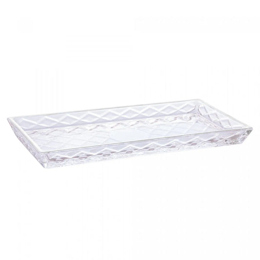 Travessa para Servir de Cristal Diamond - DoceLar Loja