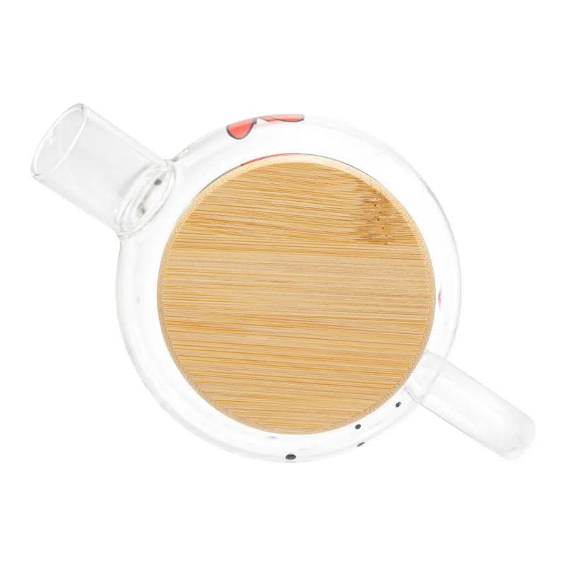 Chaleira Coração C/ Tampa Bambu - DoceLar Loja