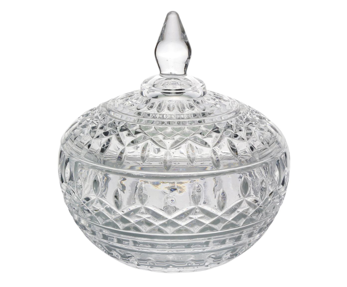 POTICHE DECORATIVO CRISTAL DE CHUMBO LYS 11x12cm