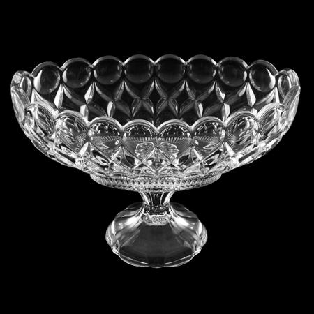 CENTRO DE MESA DECORATIVO CRISTAL DE CHUMBO C/PE ANGEL 29x13x20cm