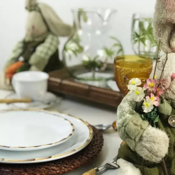 Prato de Sobremesa Bambu - DoceLar Loja