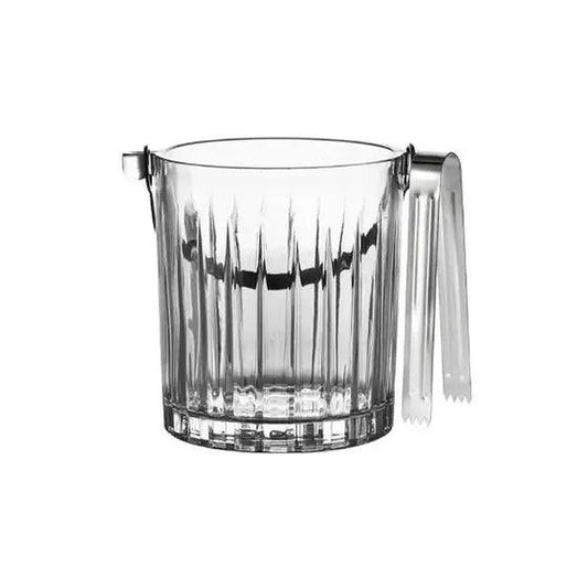 Balde De Gelo Soho Em Cristal Ecológico C/ Pinça - DoceLar Loja