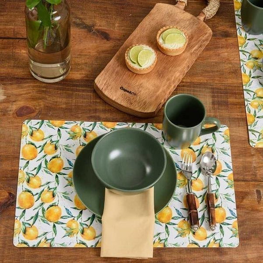 Jogo Americano Print Lemon - DoceLar Loja