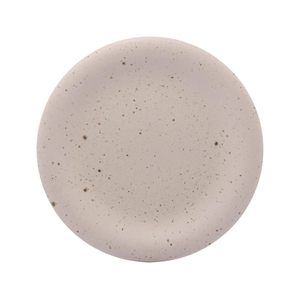 PRATO RASO DE CERAMICA MIST BRANCO MATTE 28CM