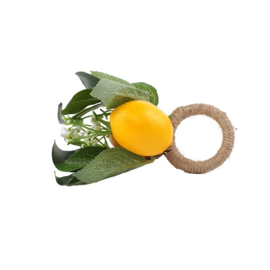 ANEL DE GUARDANAPO LIMÃO C/4