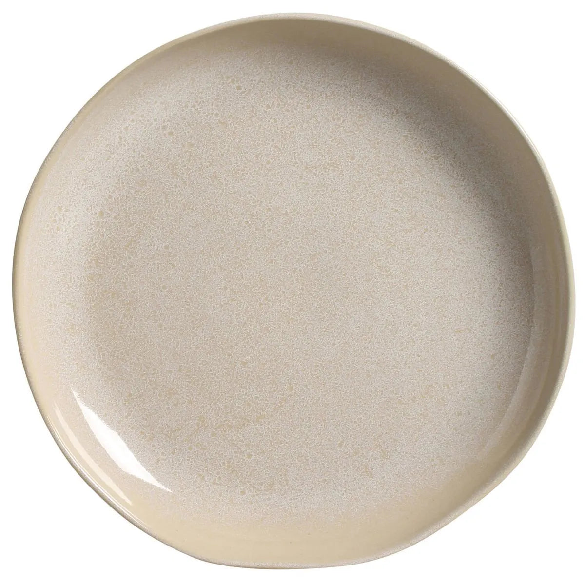 TRAVESSA REDONDA G ORGANICO STONEWARE LATTE Ø36CM