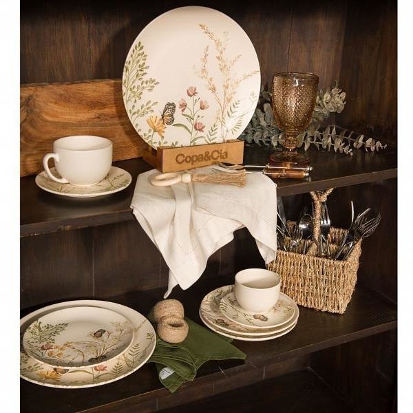 Prato Raso Aquarelle Garden - DoceLar Loja