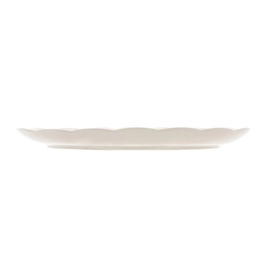 TRAVESSA DE PORCELANA NEW BONE BUTTERFLY FLOWER 31,5x21x2,5cm