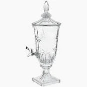 DISPENSER/SUQUEIRA CRISTAL ECOLOGICO(LIVRE DE CHUMBO)C/ PE E TAMPA PALM TREE 2L