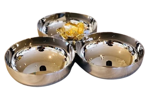 3 DIVISOES 11,5 CM BOTAO FLOR