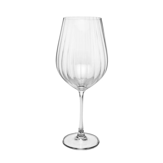 CJ 6 TACAS DE VINHO DE CRISTAL ECOLOGICO (LIVRE DE CHUMBO) COLUMBA OPTIC 850ML