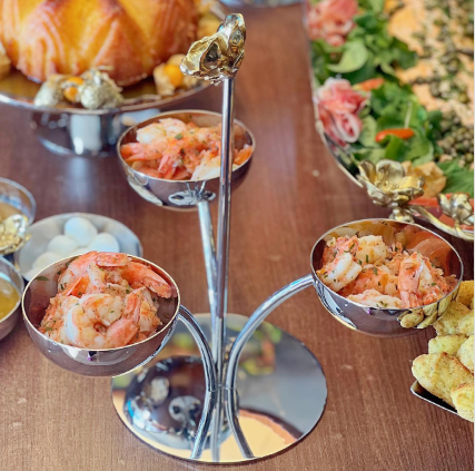 Porta Mignardise 3 Taças Redondas Flor - DoceLar Loja