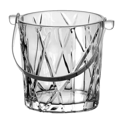 Balde de Gelo Forest Cristal Inox - DoceLar Loja