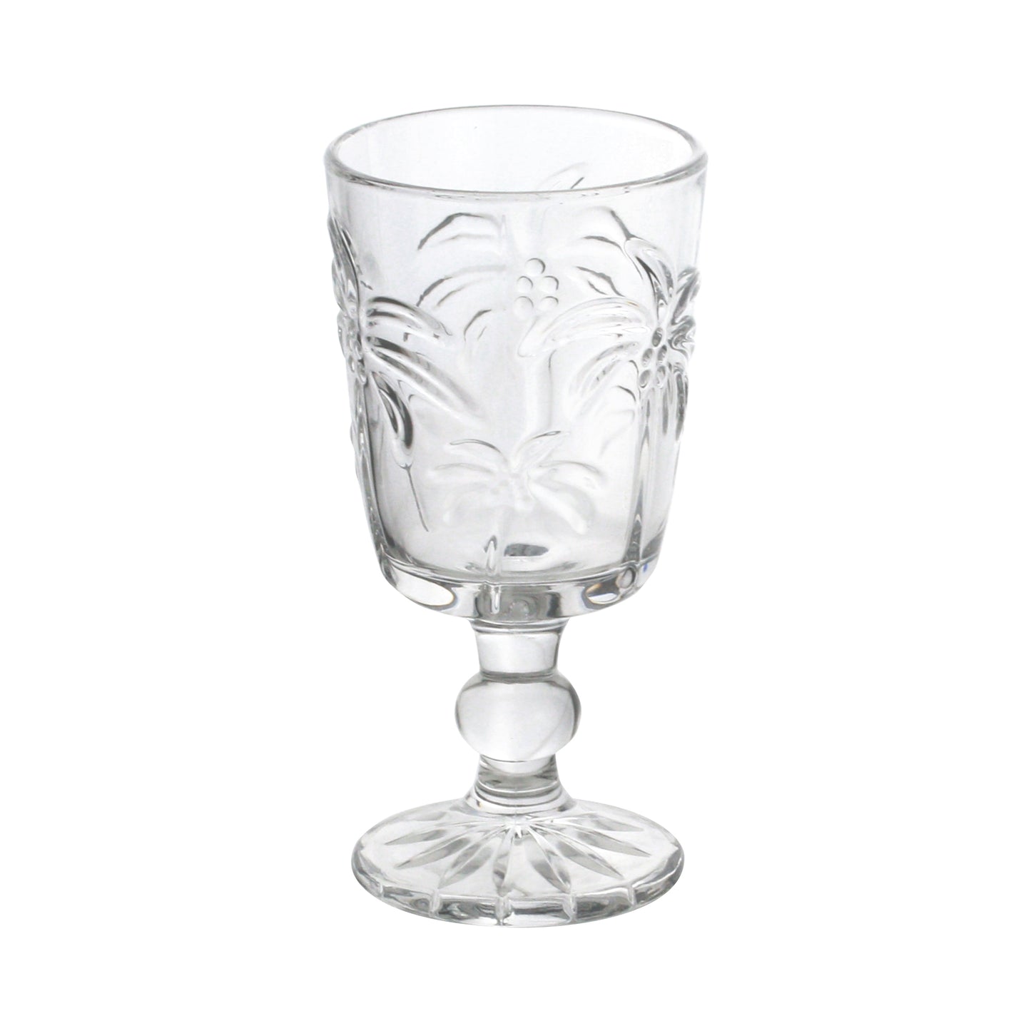 CJ 6 TAÇAS P/ AGUA DE VIDRO SODO-CALCICO PALM 310ML