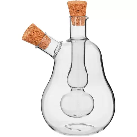 Galheteiro em Vidro Borossilicato 2 EM 1 - DoceLar Loja