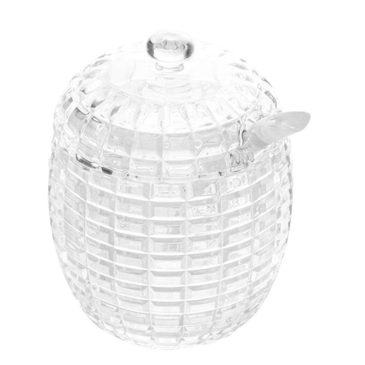 Açucareiro Tress Colher de Cristal - DoceLar Loja