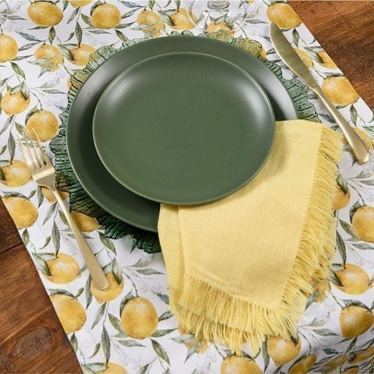 Guardanapo Franja Coloratta Sunshine - DoceLar Loja