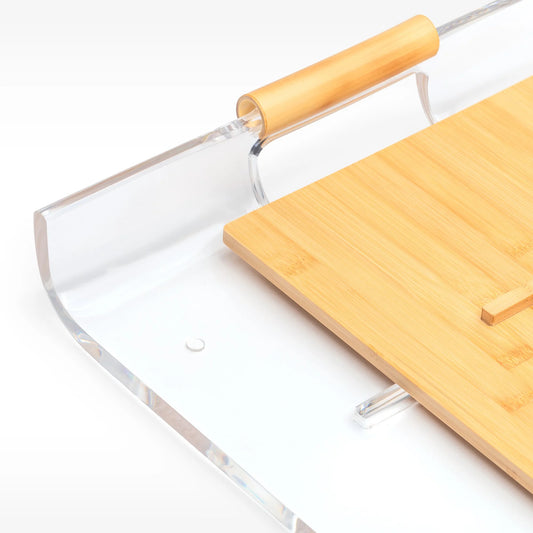 Bandeja de Serviço GG -Bambu - DoceLar Loja