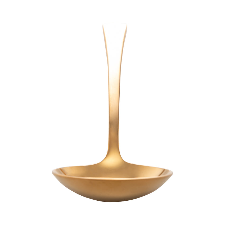 Concha para Molho de Aço Inox Berna Dourado - DoceLar Loja