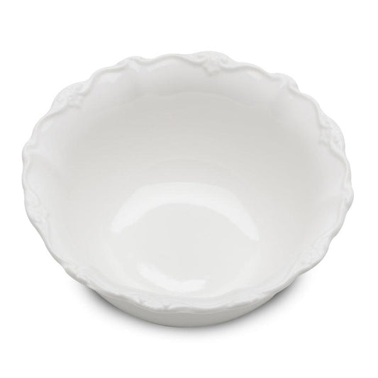 Conjunto 6 Bowls de Porcelana Fancy Branco - DoceLar Loja