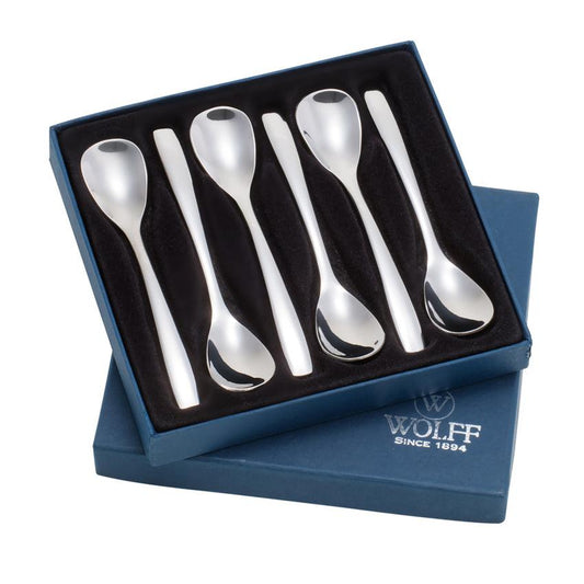 Conjunto 6 Colheres de Aço Inox para Sorvete London - DoceLar Loja