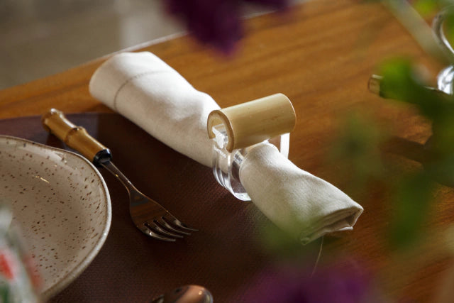 Anel de Guardanapo-Bambu - DoceLar Loja