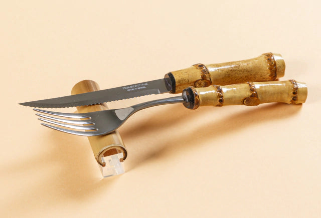 Apoio de Talher Bambu - DoceLar Loja