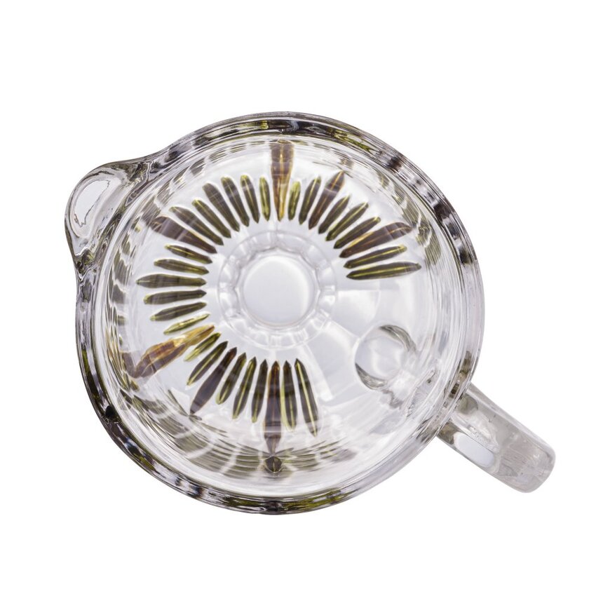 Jarra de Cristal Palm Tree Handpaint - DoceLar Loja