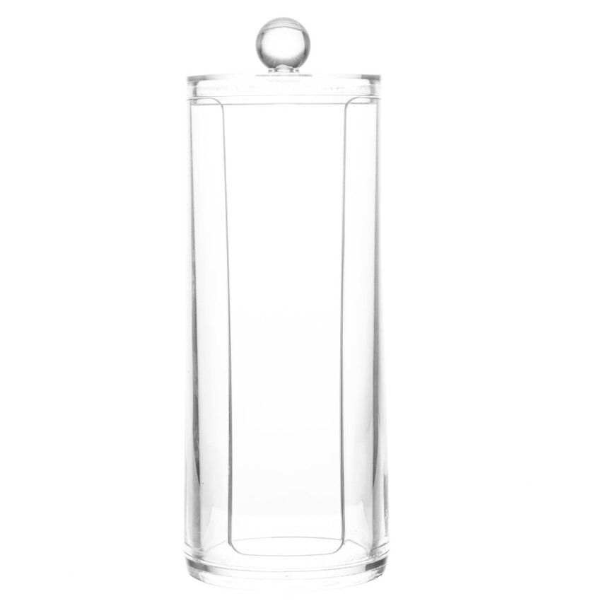 Porta Algodão de Acrílico - DoceLar Loja