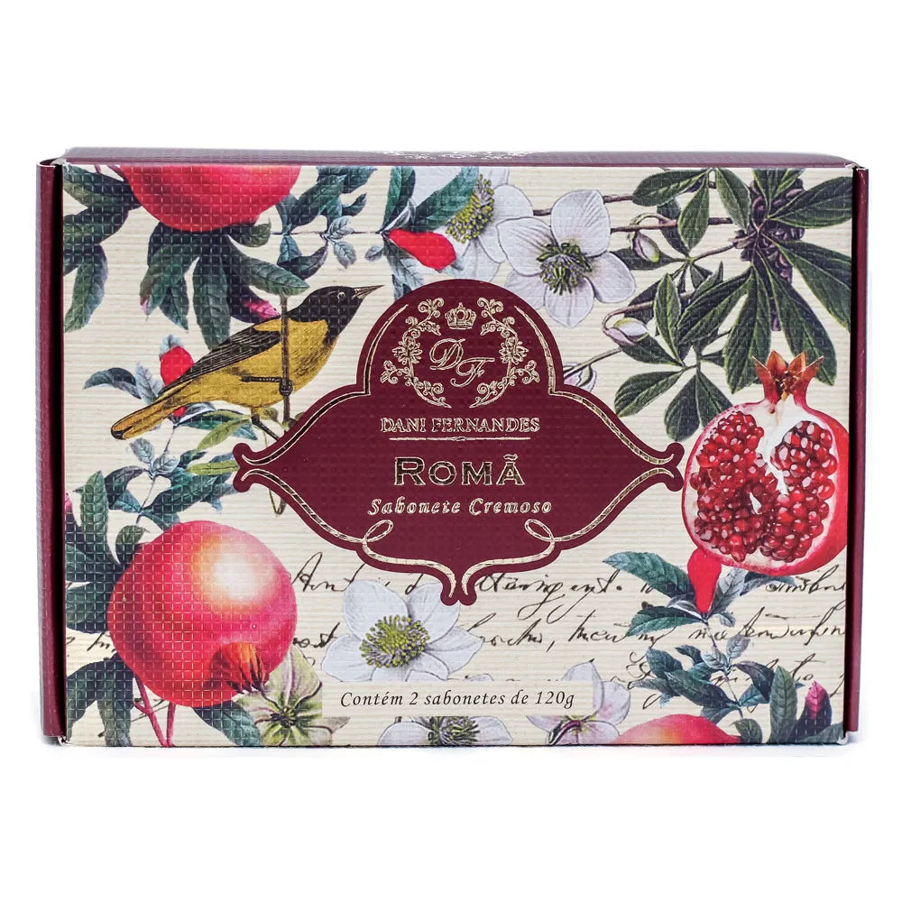 Sabonete em Barra Romã Kit com 2 un - DoceLar Loja