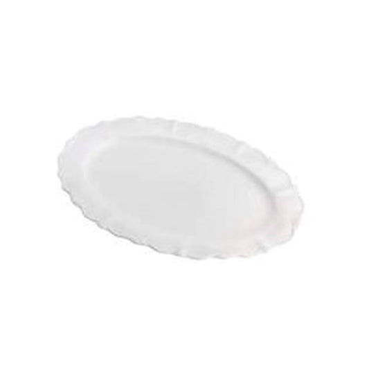 Travessa de Porcelana Fancy Oval - DoceLar Loja