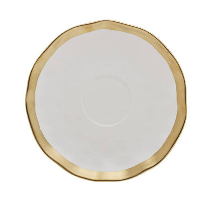 Xícara de Chá c/Pires Porcelana Dubai - DoceLar Loja