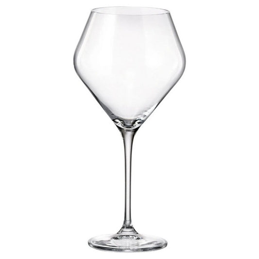 Jogo de 6 taças Bordeaux Loxia em Cristal Ecológico - DoceLar Loja