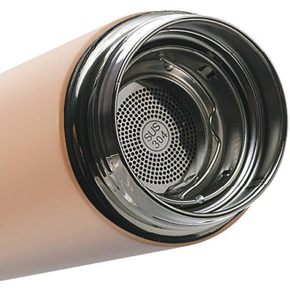 Garrafa Térmica de Aço Inox Termômetro Led-Nude - DoceLar Loja