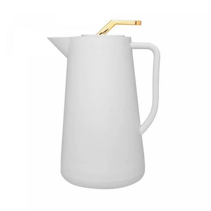 GARRAFA TERMICA DE PLASTICO ATENAS BRANCA 1L