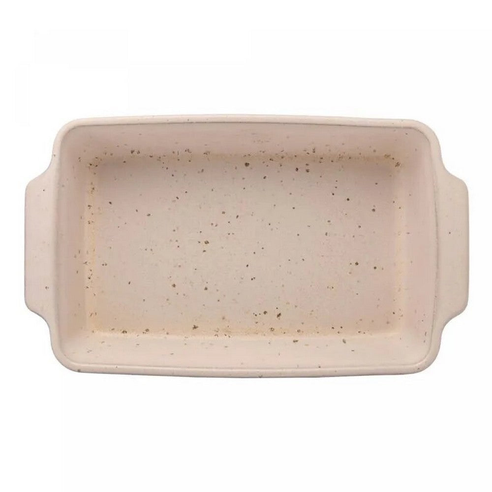 REFRATARIO DE CERAMICA MIST BRANCO MATTE 35CM X 22CM X 7CM