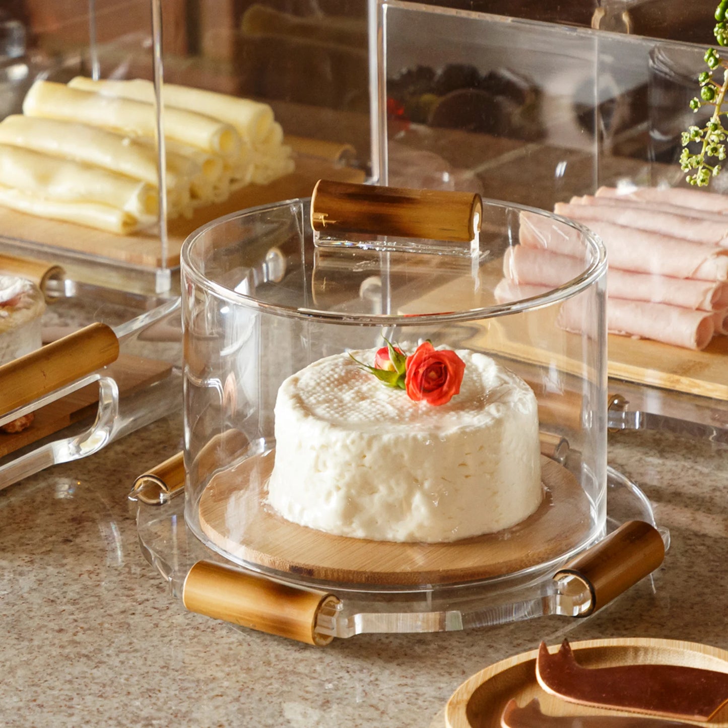 Queijeira -Bambu - DoceLar Loja