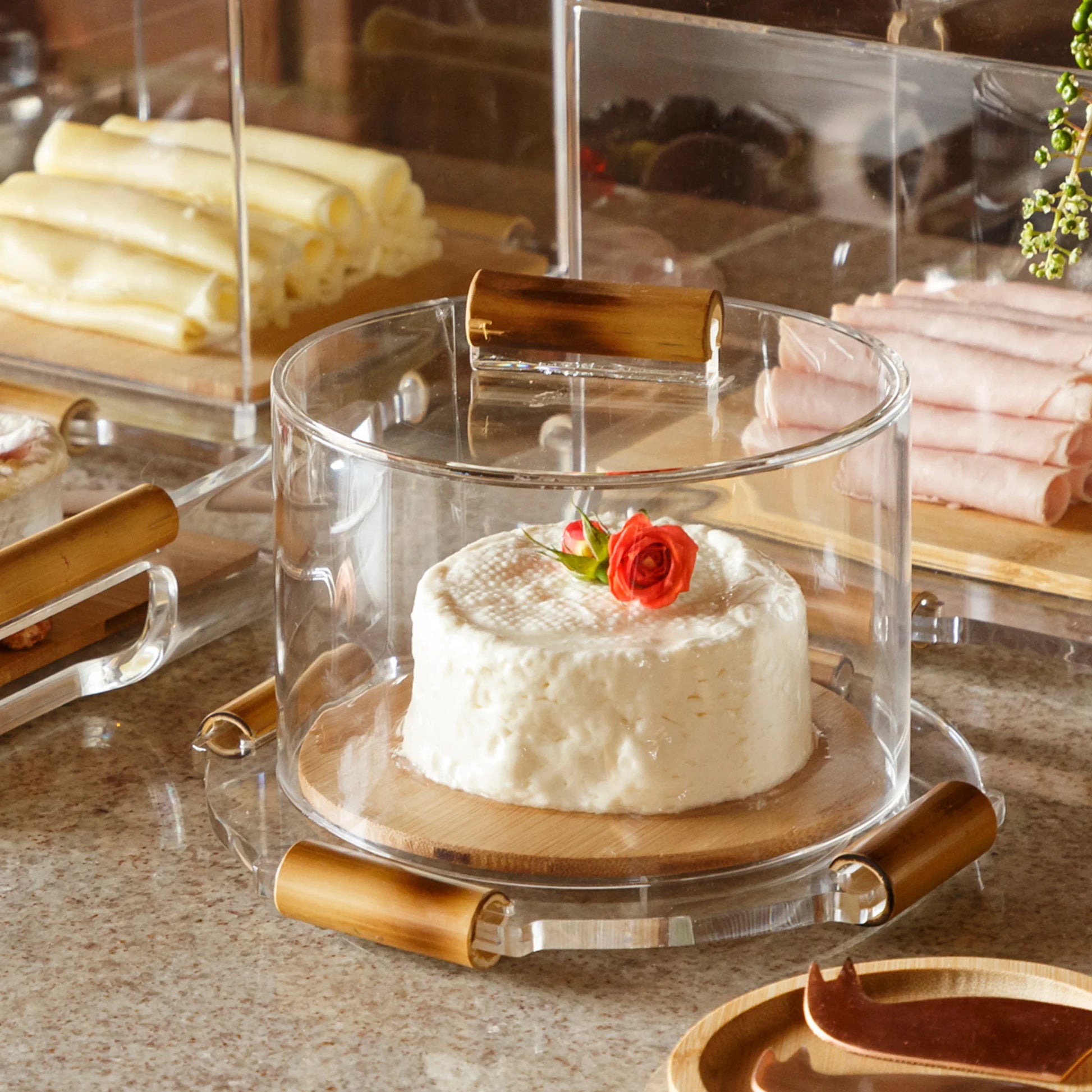 Queijeira -Bambu - DoceLar Loja