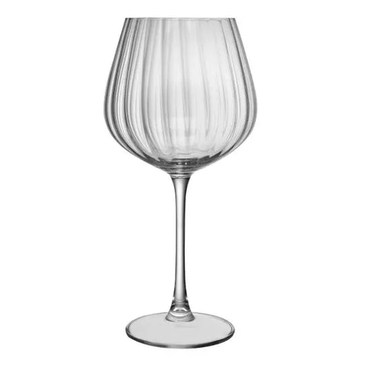 CJ 6 TACAS CRISTAL ECOLOGICO (LIVRE DE CHUMBO) P/VINHO TINTO COLUMBA 640ml