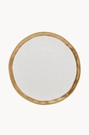 PRATO RASO DE PORCELANA BRANCO E