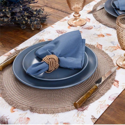 Guardanapo Home 4 Pcs Azul Infinity